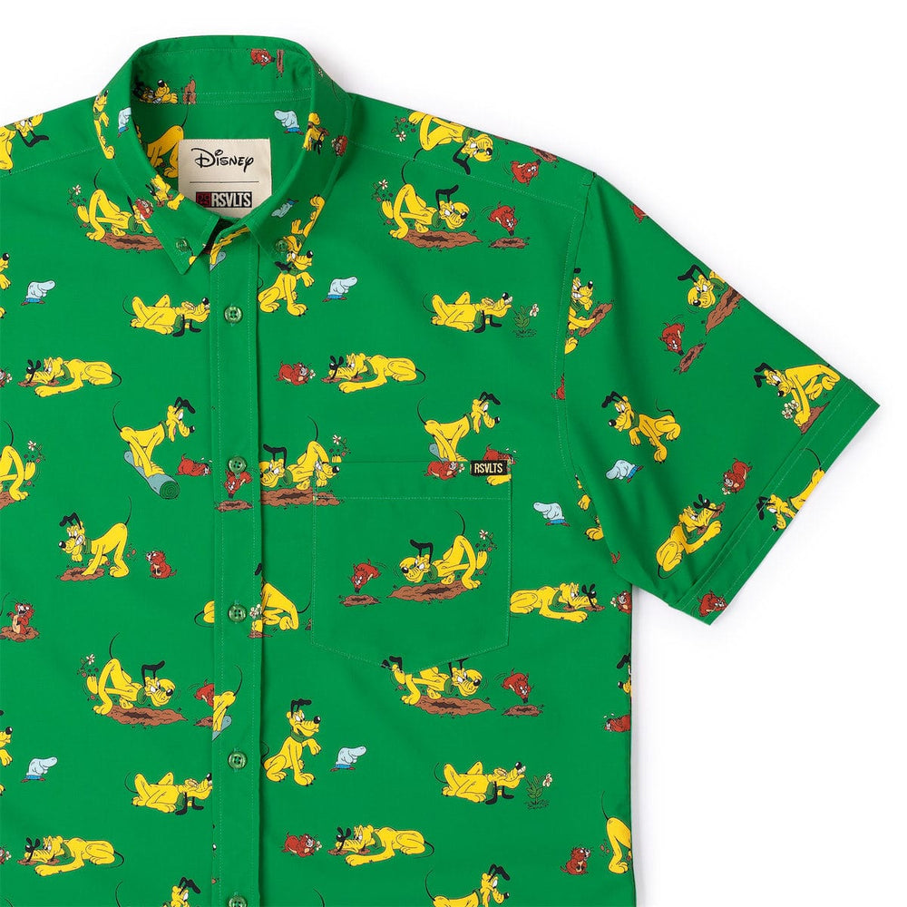 Disney's Pluto 95th "Pluto and the Gopher" – KUNUFLEX Short Sleeve Shirt