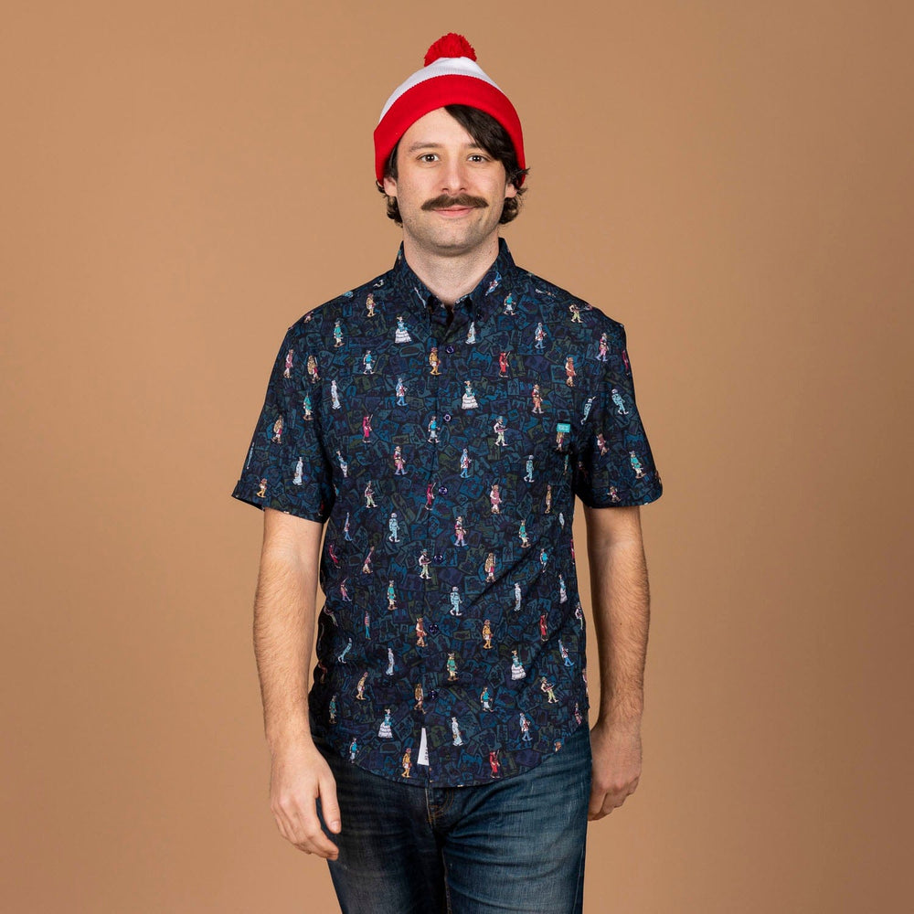 Where's Waldo? "When's Waldo?" – KUNUFLEX Short Sleeve Shirt - Image 2