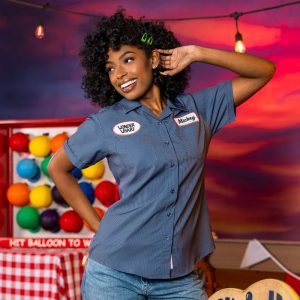 Bob's Burgers "Wonder Wharf" – Women's KUNUFLEX Short Sleeve Shirt