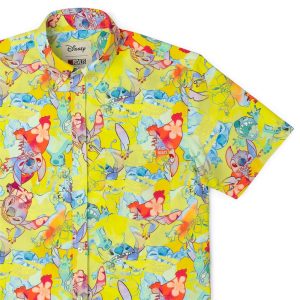 Disney's Lilo & Stitch "Tropical Troublemaker" – KUNUFLEX Short Sleeve Shirt