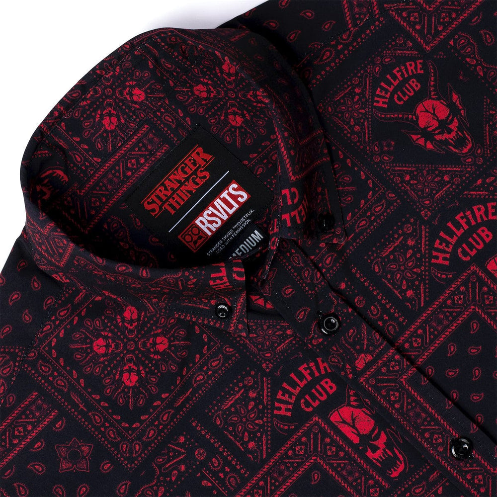 Stranger Things "Welcome to Hellfire" – KUNUFLEX Short Sleeve Shirt - Image 7
