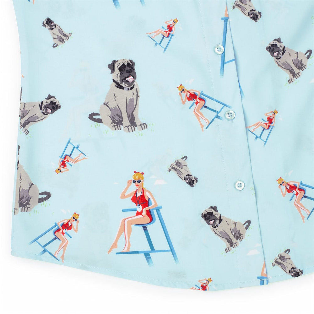 The Sandlot "Wendy Peffercorn and the Beast" – Women's KUNUFLEX Short Sleeve Shirt - Image 4