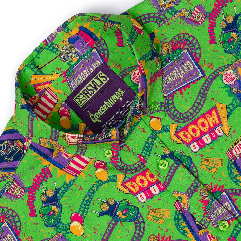 Goosebumps "Welcome to Horrorland" – KUNUFLEX Short Sleeve Shirt - Image 6