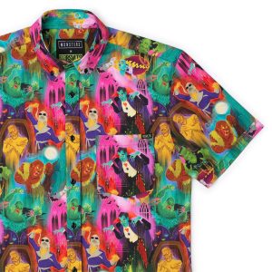 Universal Monsters "Technicolor Terror" – KUNUFLEX Short Sleeve Shirt