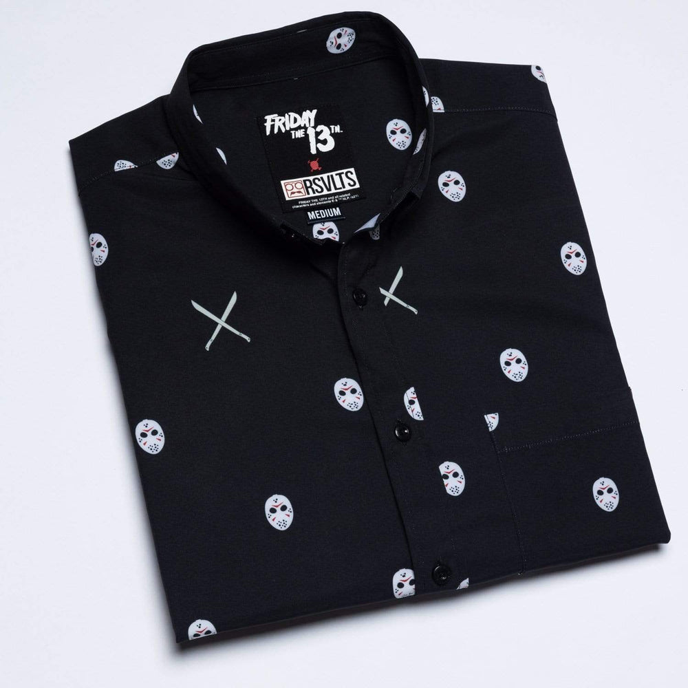 Friday the 13th "Greetings from Crystal Lake" – KUNUFLEX Short Sleeve Shirt - Image 7