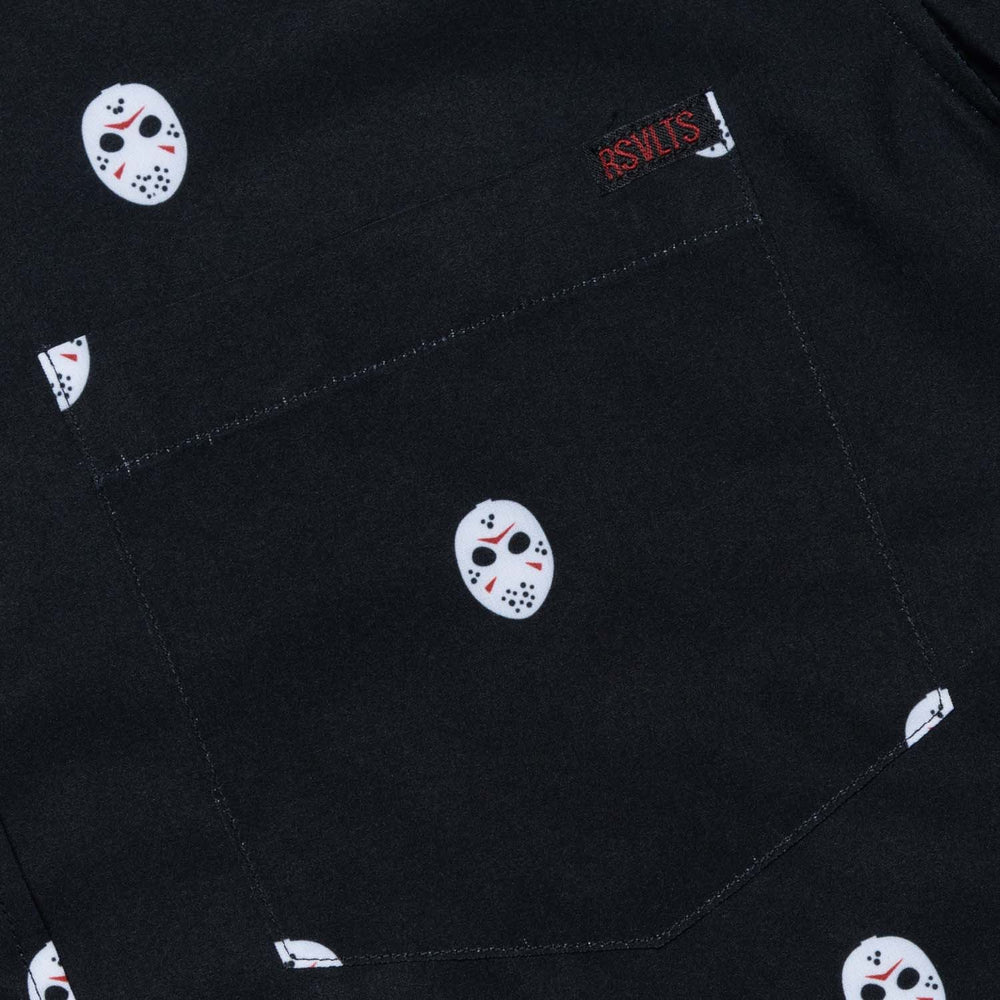 Friday the 13th "Greetings from Crystal Lake" – KUNUFLEX Short Sleeve Shirt - Image 3