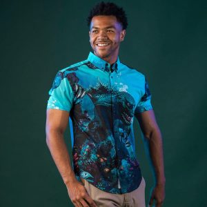 Godzilla “From the Depths” – KUNUFLEX Short Sleeve Shirt