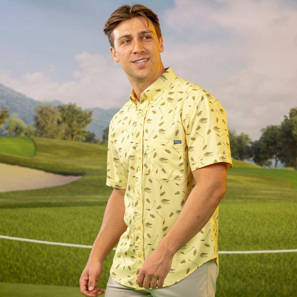 Happy Gilmore "Play for Chubbs" – KUNUFLEX Short Sleeve Shirt - Image 2