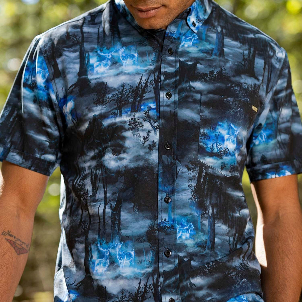 Harry Potter "Expecto Patronum" – KUNUFLEX Short Sleeve Shirt - Image 8