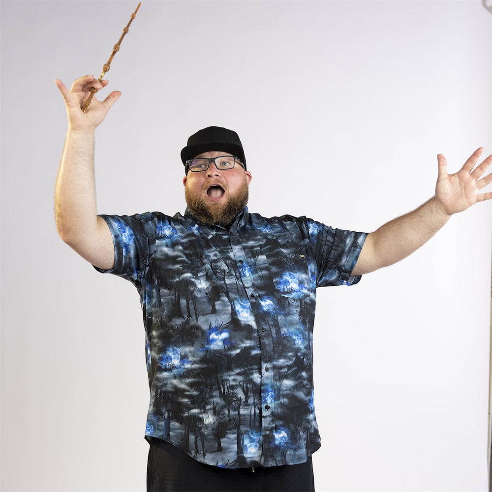 Harry Potter "Expecto Patronum" – KUNUFLEX Short Sleeve Shirt - Image 13