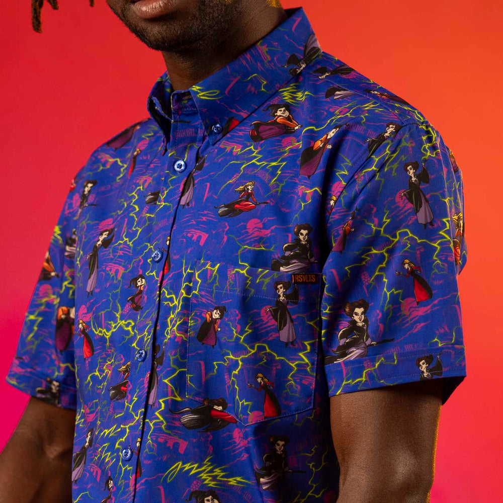 Hocus Pocus "Bolts and Broomsticks" – KUNUFLEX Short Sleeve Shirt - Image 5