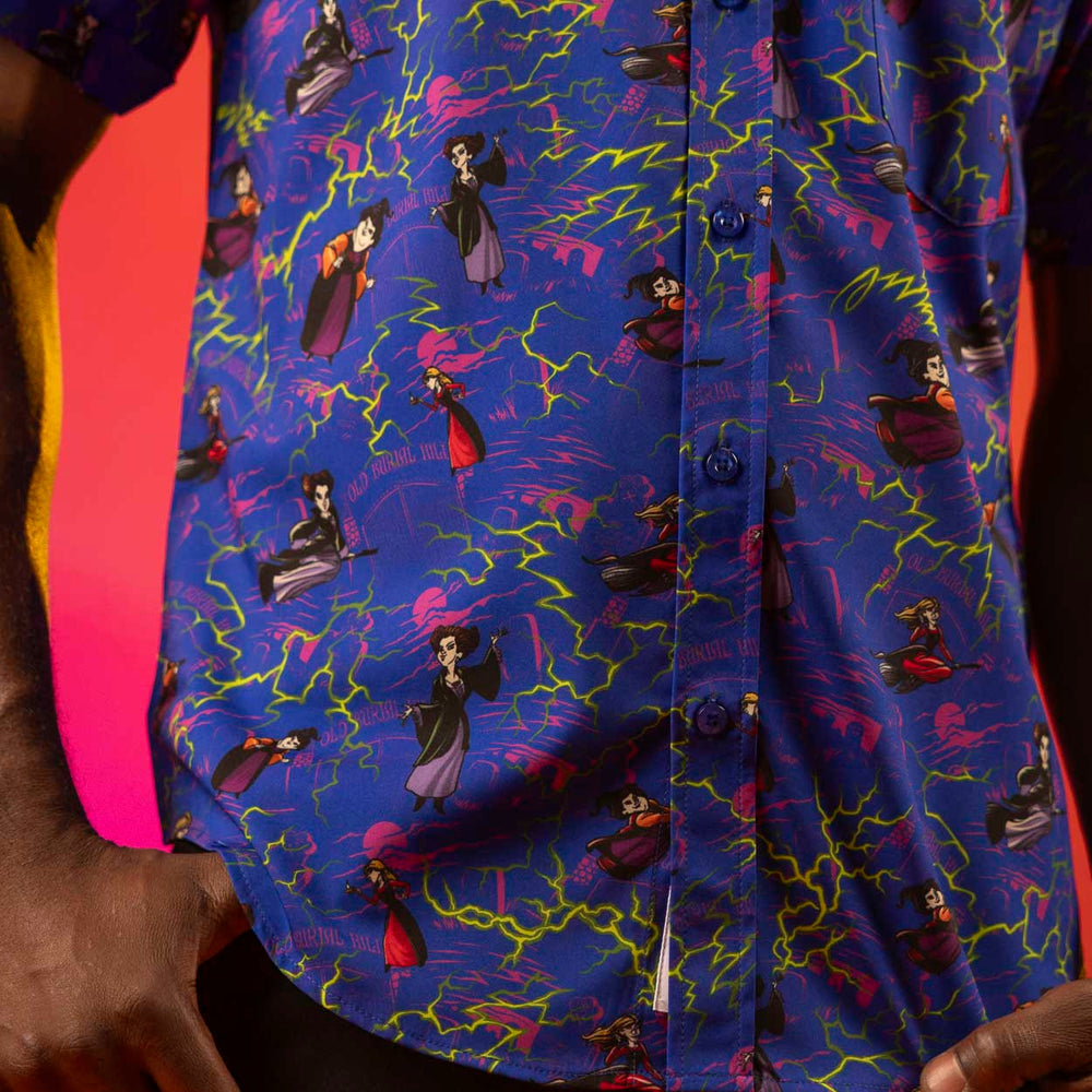 Hocus Pocus "Bolts and Broomsticks" – KUNUFLEX Short Sleeve Shirt - Image 6