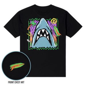 Jaws "Sun. Surf. Shark." – Crewneck Tee