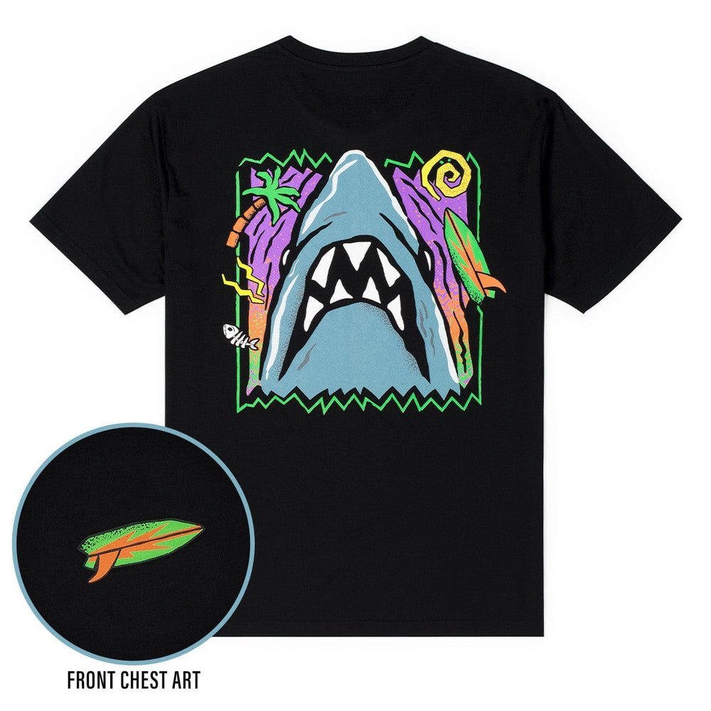 Jaws "Sun. Surf. Shark." – Crewneck Tee