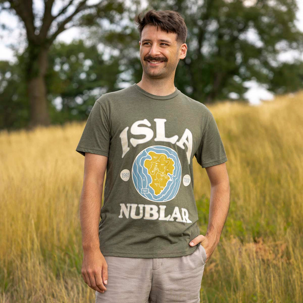 Jurassic Park "Isla Nublar" – Crewneck Tee - Image 2