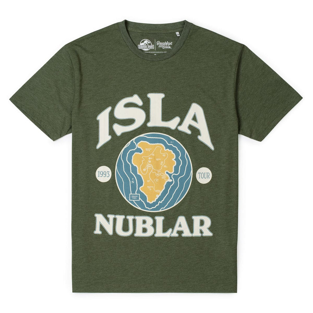 Jurassic Park "Isla Nublar" – Crewneck Tee