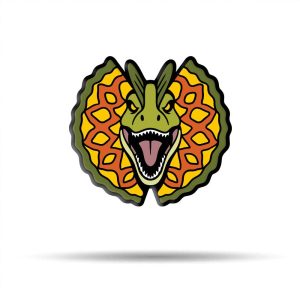 Jurassic Park "Dilophosaurus" – Ball Marker
