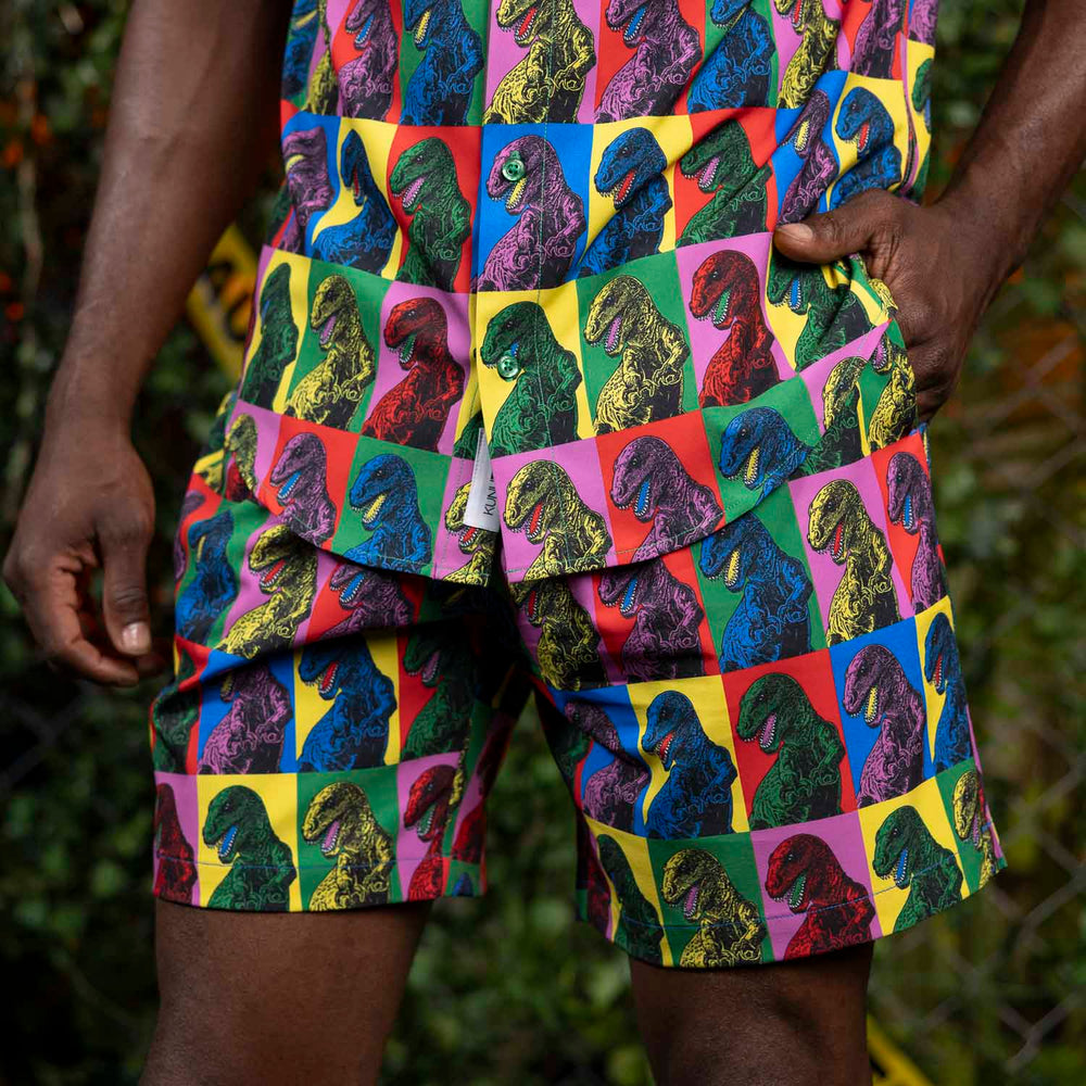 Jurassic Park "Jurassic Pop" – Hybrid Shorts - Image 2