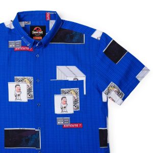 Jurassic Park "The Nedry Code" – KUNUFLEX Short Sleeve Shirt