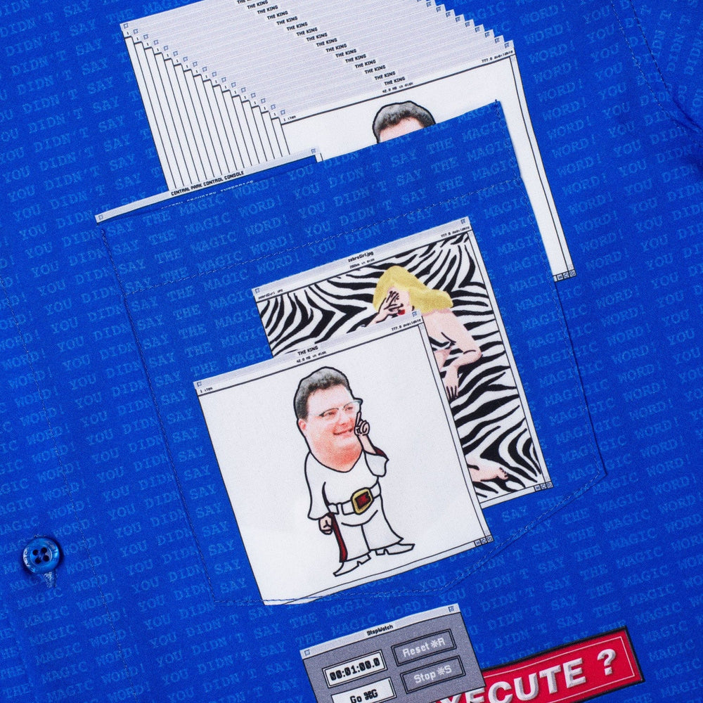 Jurassic Park "The Nedry Code" – KUNUFLEX Short Sleeve Shirt - Image 2