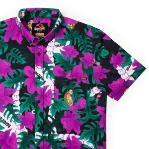 Jurassic Park "Nobody Cares" – KUNUFLEX Short Sleeve Shirt