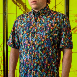 Justin Warner "Cow-crete Jungle" – KUNUFLEX Short Sleeve Shirt