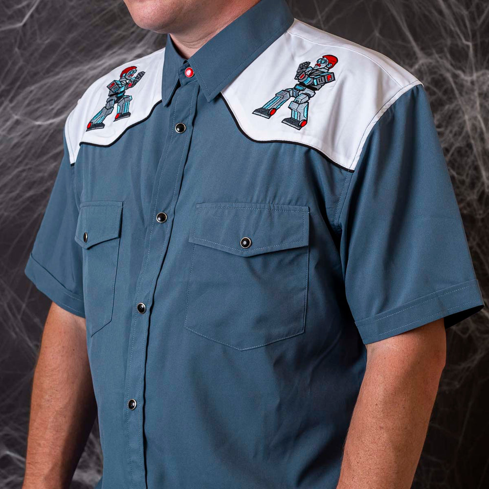 Justin Warner "MechaTR" – Roper Short Sleeve Shirt - Image 3