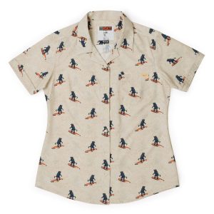 Justin Warner "Surf ‘n’ Turf" – Women's KUNUFLEX Short Sleeve Shirt