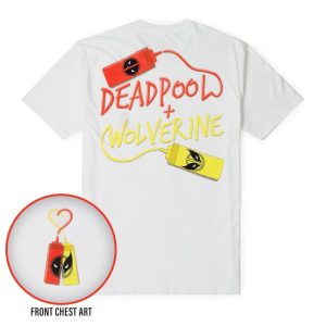 Deadpool & Wolverine "Ketchup and Mustard" – Crewneck Tee