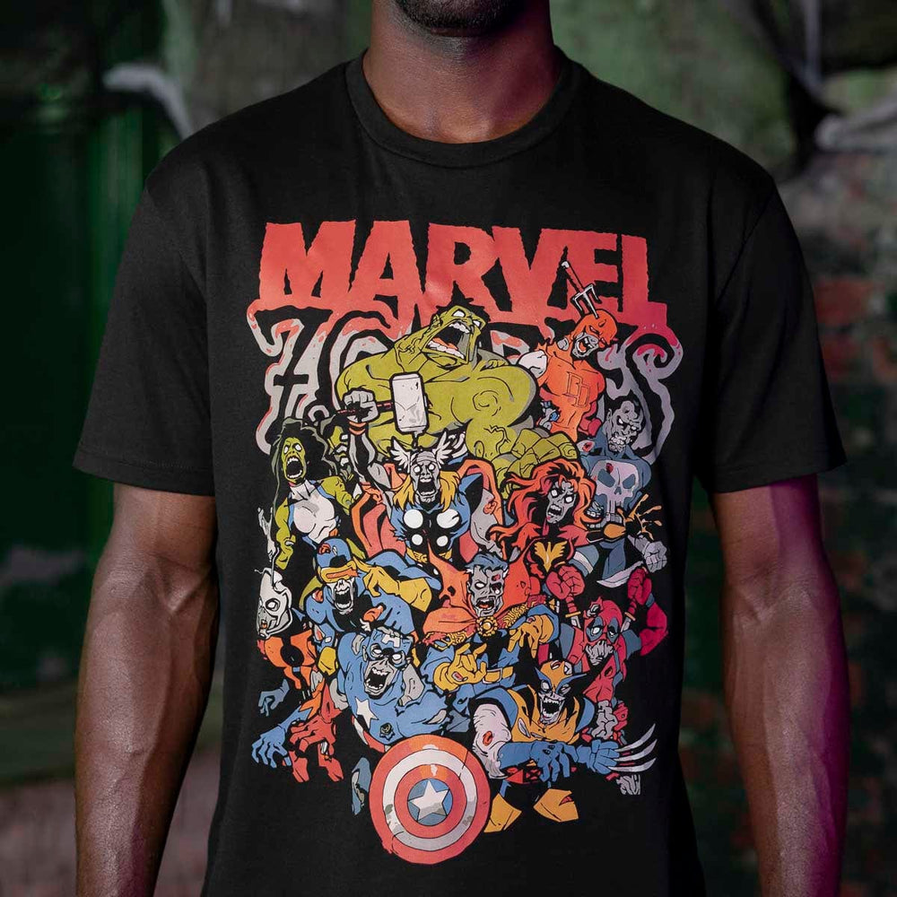 Marvel Zombies "Ravenous Rampage" – Crewneck Tee - Image 4