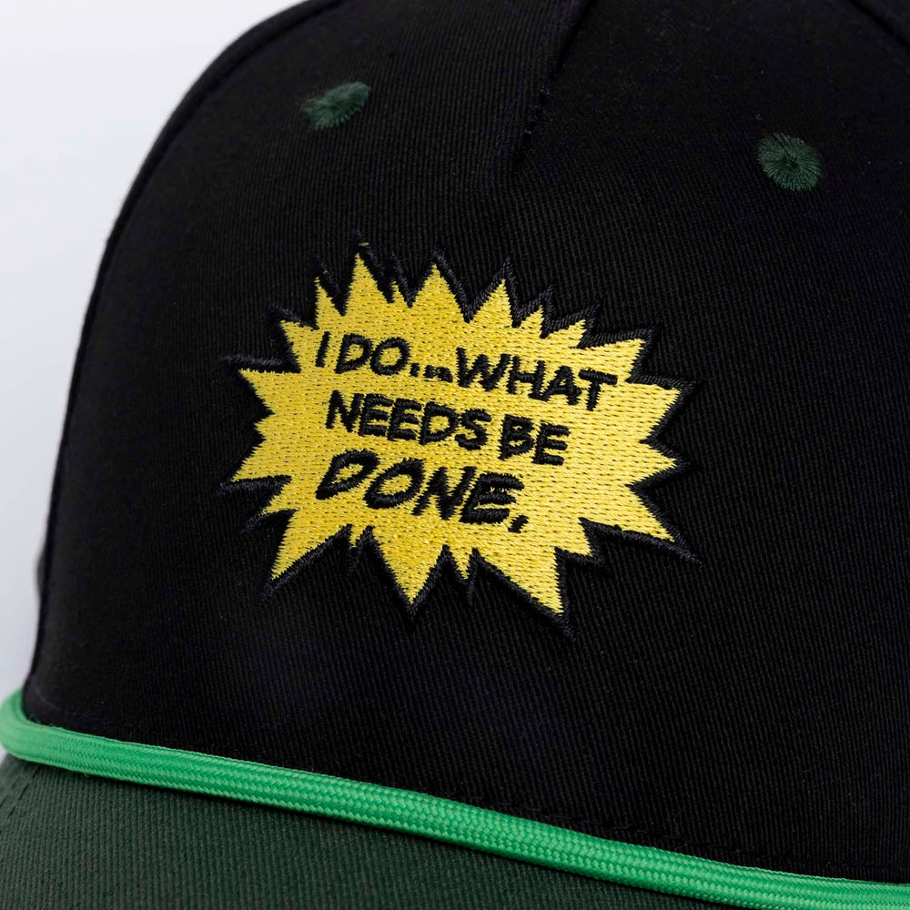 Doctor Doom "What Needs Be Done" – 5-Panel Curved Brim Hat - Image 5