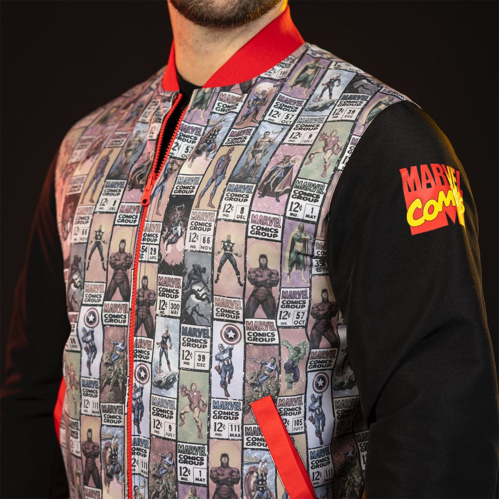 Marvel "Est. 1939" – Reversible Bomber Jacket - Image 4