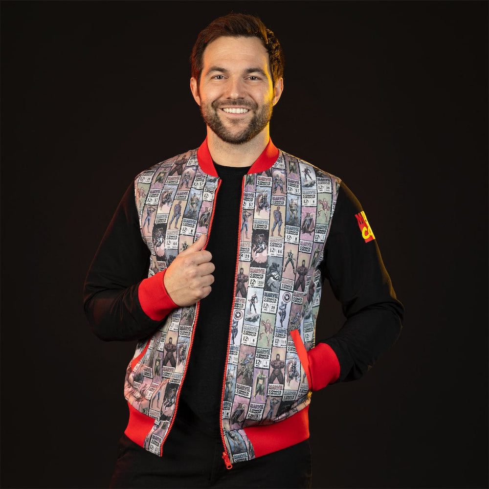 Marvel "Est. 1939" – Reversible Bomber Jacket - Image 7