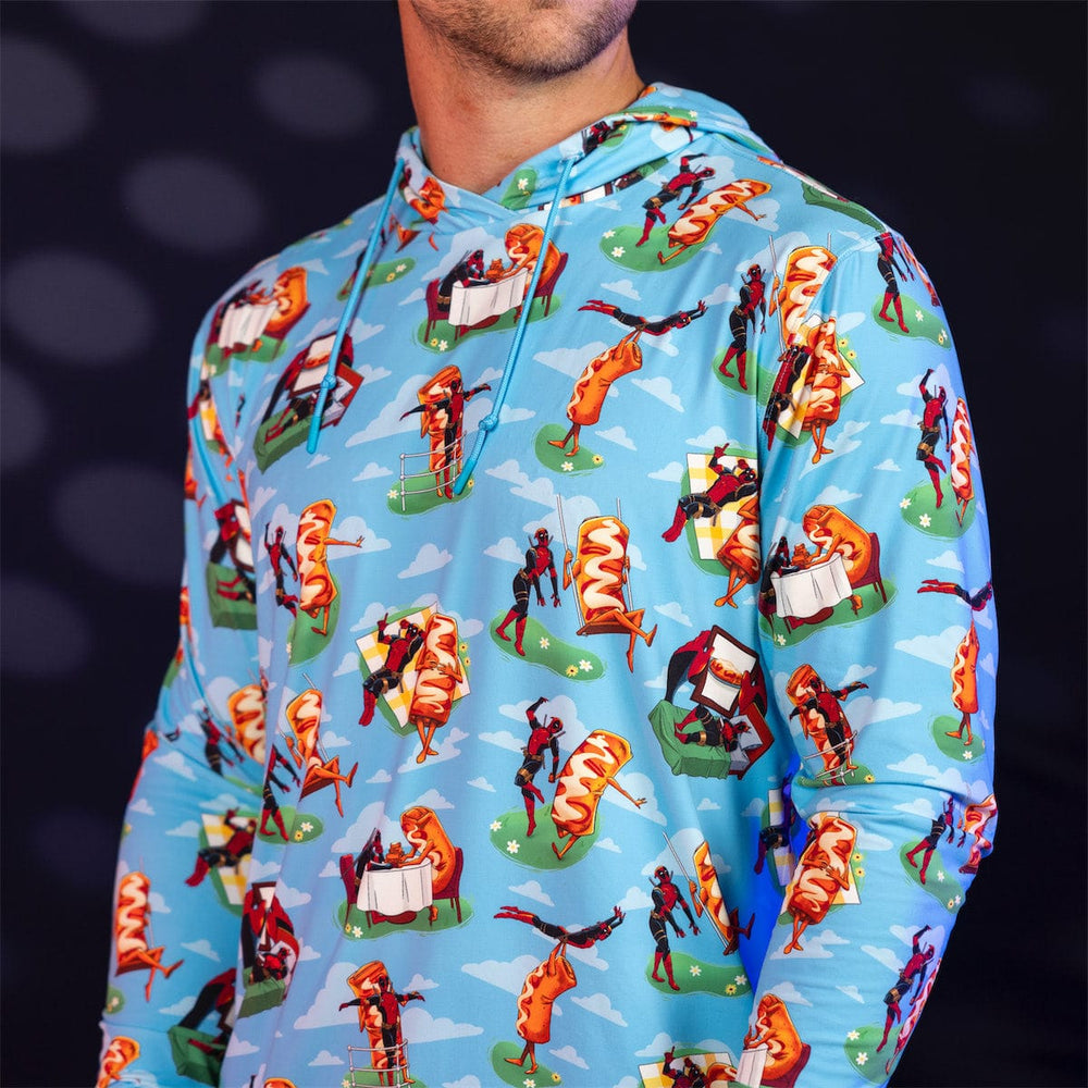 Deadpool & Wolverine "Chimichanga Dreams" – Performance Hoodie - Image 4