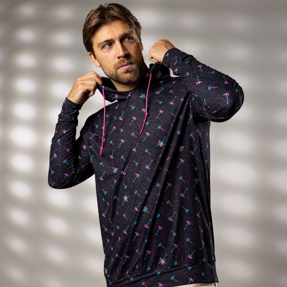 Thor "Mjolnir & Stormbreaker" – Performance Hoodie - Image 2