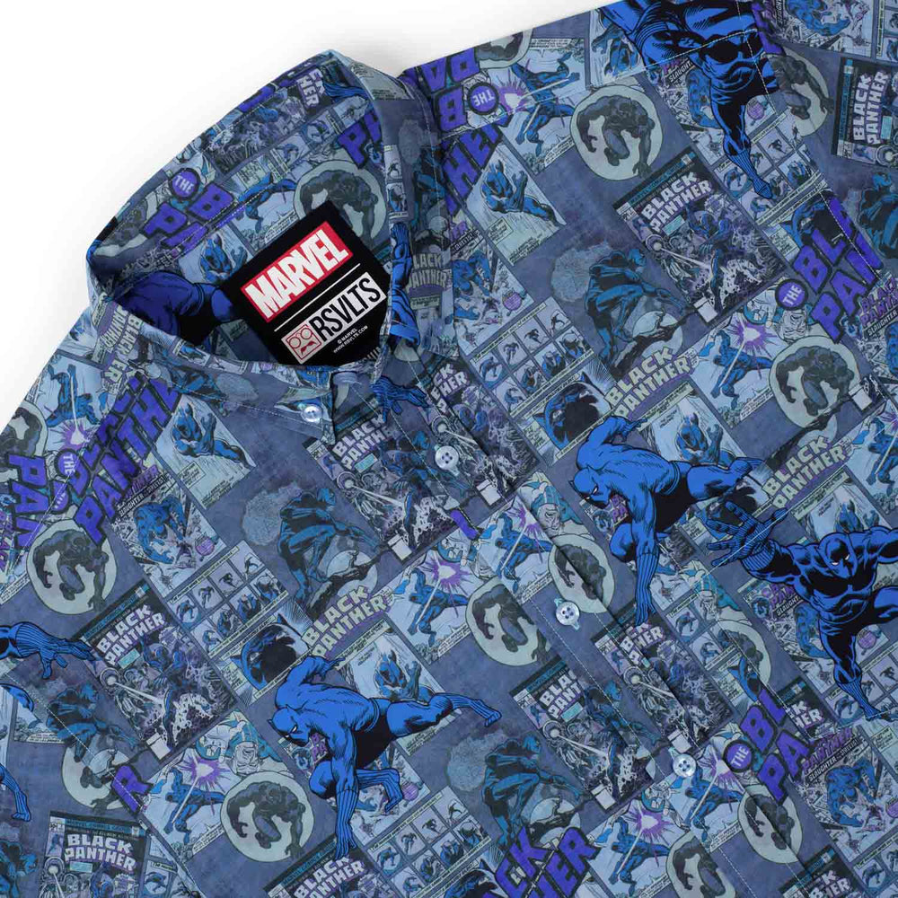 Black Panther "Panther Power" – KUNUFLEX Short Sleeve Shirt - Image 9