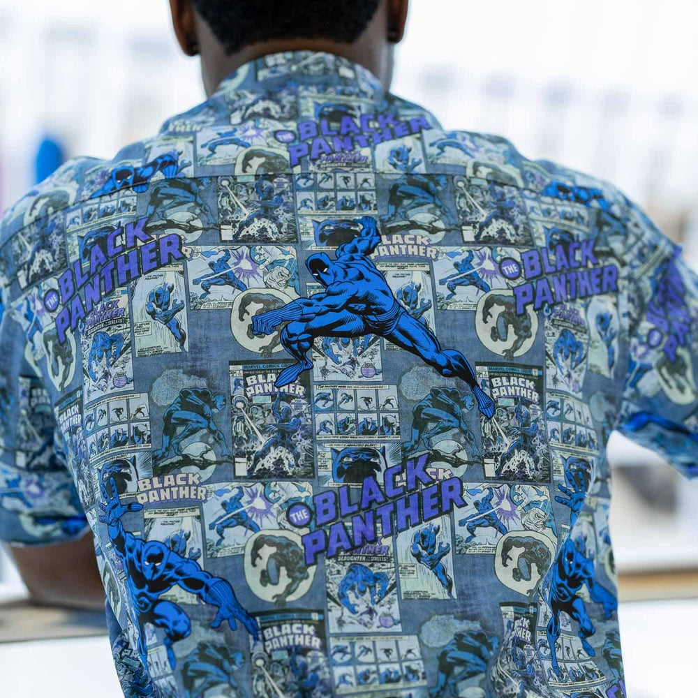 Black Panther "Panther Power" – KUNUFLEX Short Sleeve Shirt - Image 5