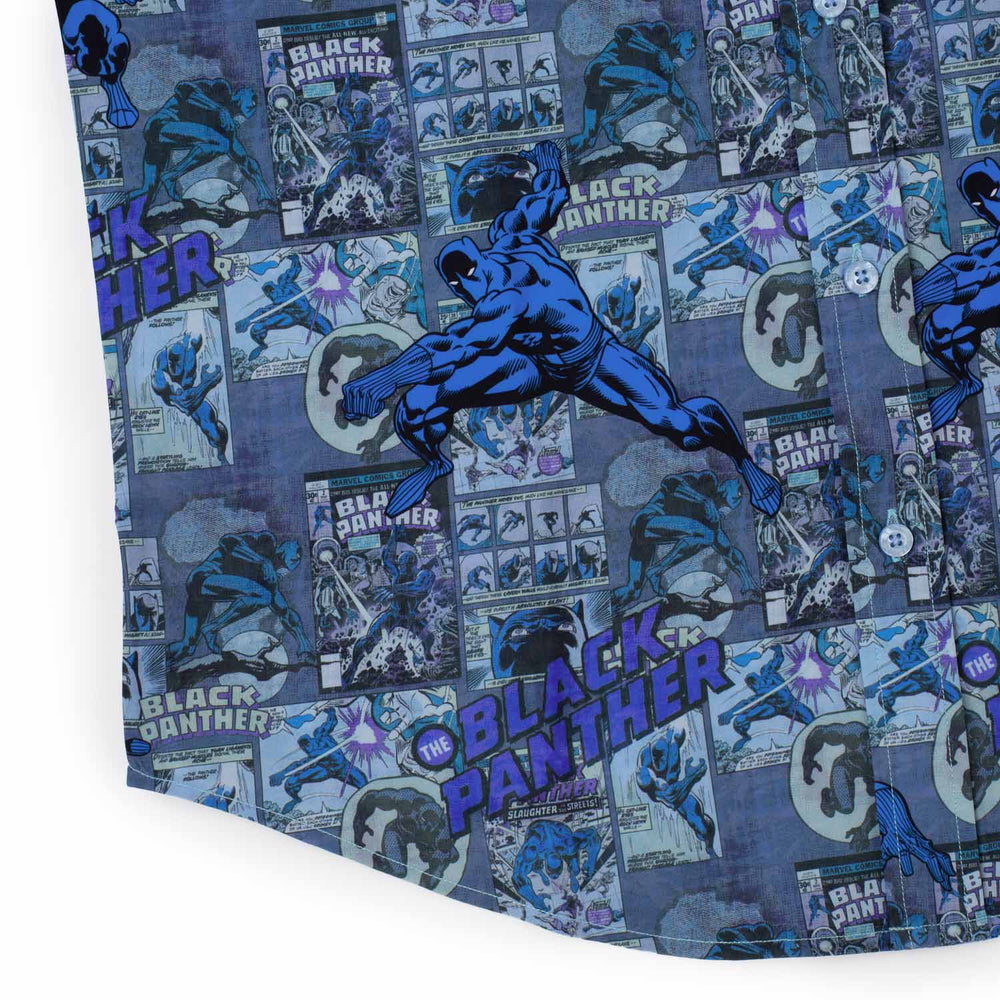 Black Panther "Panther Power" – KUNUFLEX Short Sleeve Shirt - Image 8