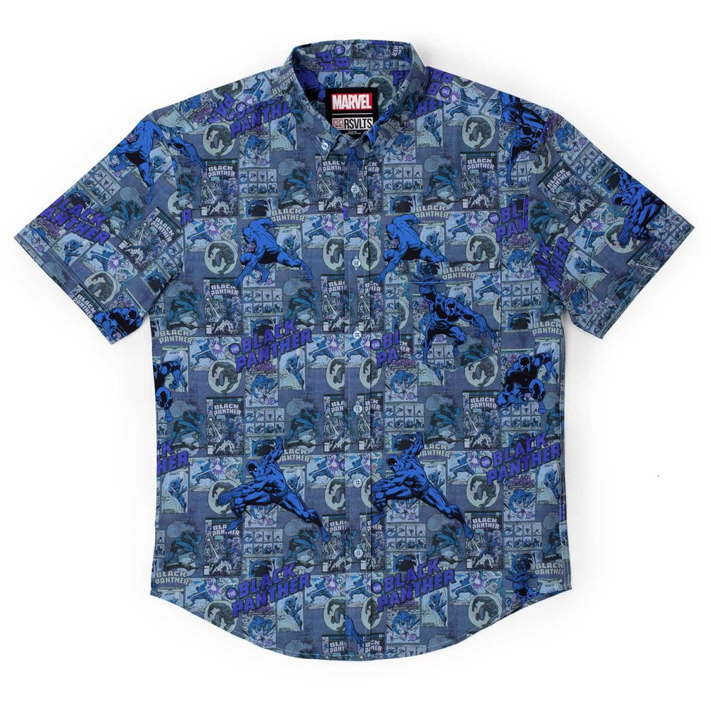 Black Panther "Panther Power" – KUNUFLEX Short Sleeve Shirt - Image 3