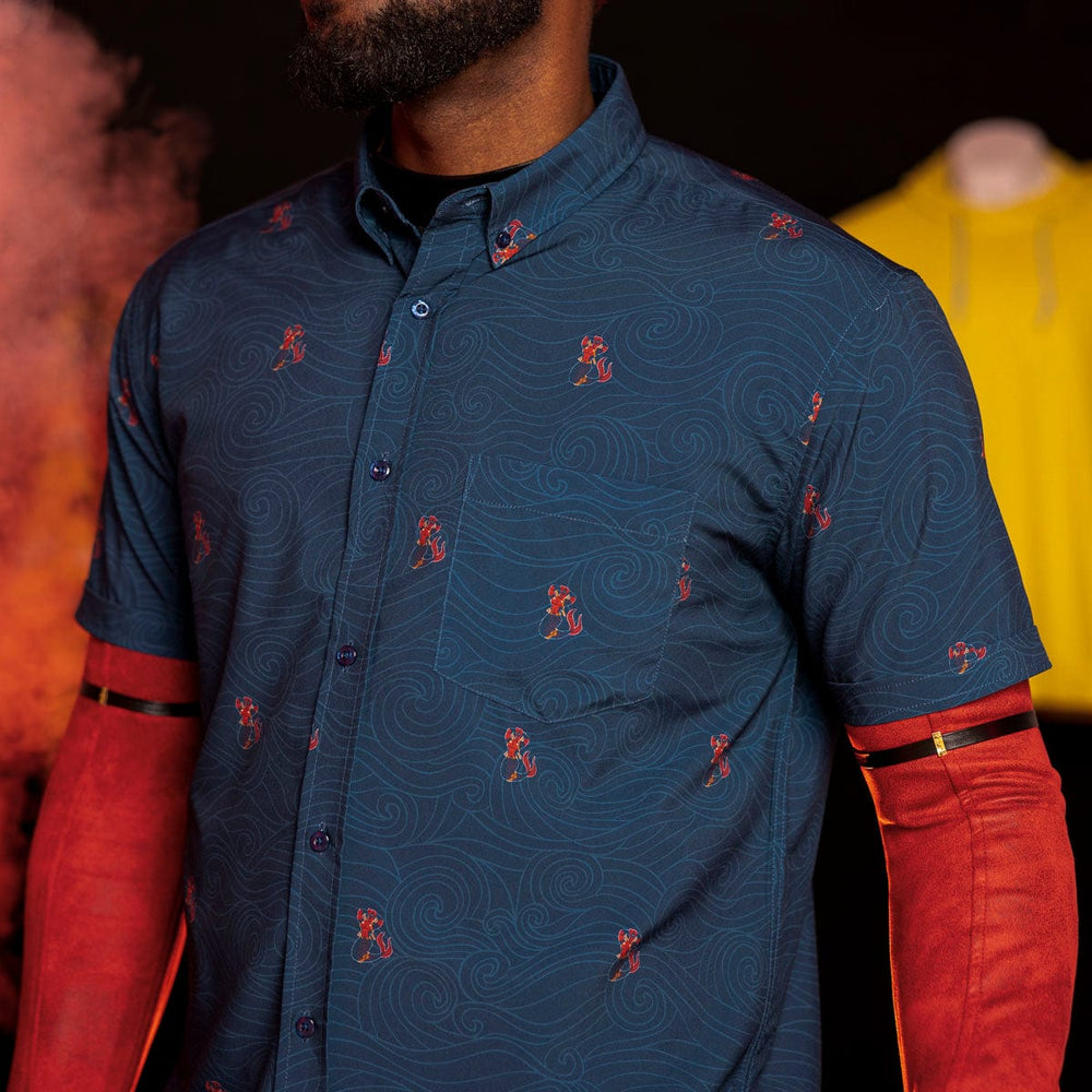 Deadpool "Merc-maid" – KUNUFLEX Short Sleeve Shirt - Image 4