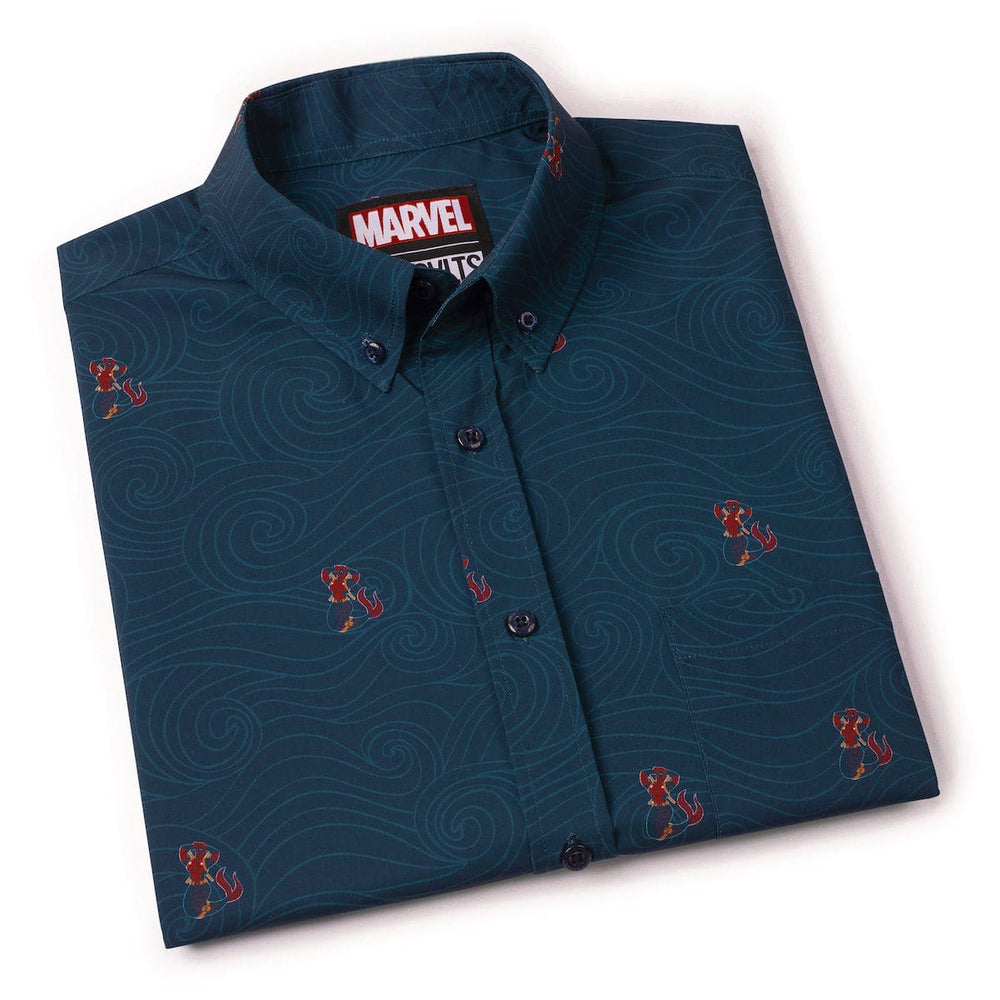 Deadpool "Merc-maid" – KUNUFLEX Short Sleeve Shirt - Image 9