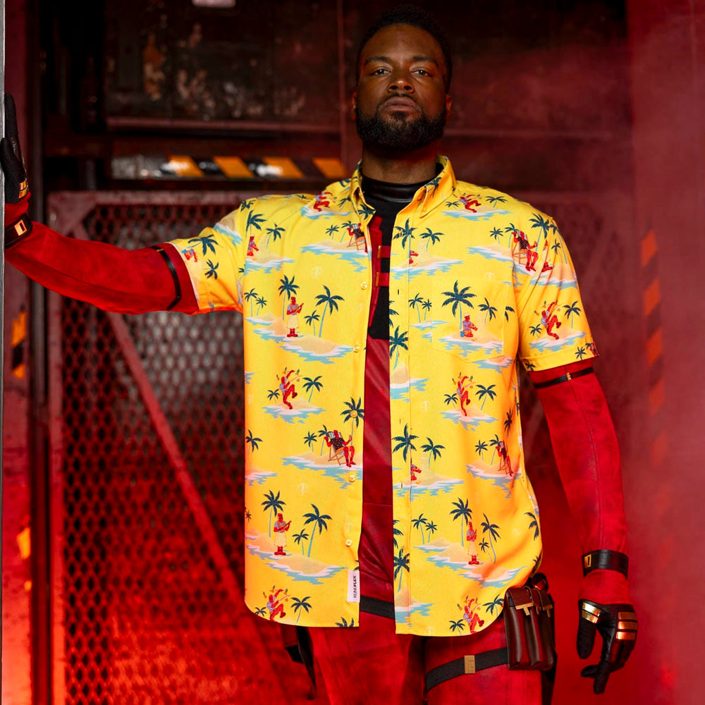 Deadpool "Stuntpool" – KUNUFLEX Short Sleeve Shirt - Image 6
