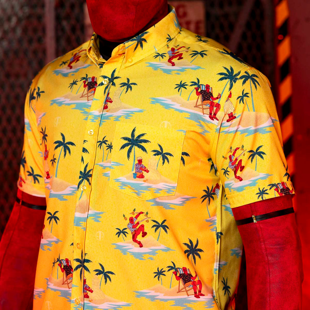 Deadpool "Stuntpool" – KUNUFLEX Short Sleeve Shirt - Image 4