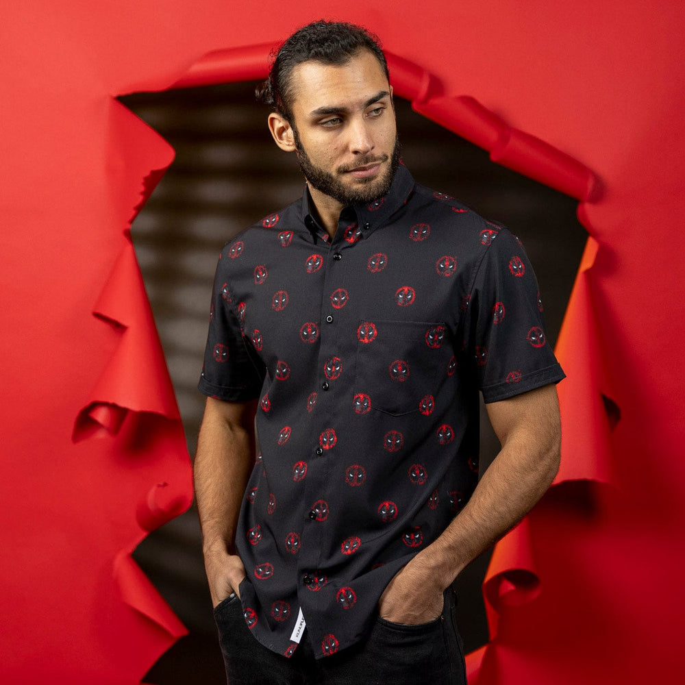 Deadpool "The Anti-Hero" – KUNUFLEX Short Sleeve Shirt - Image 4