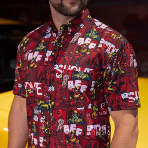 Deadpool & Wolverine "Snikts & Smooches" – KUNUFLEX Short Sleeve Shirt