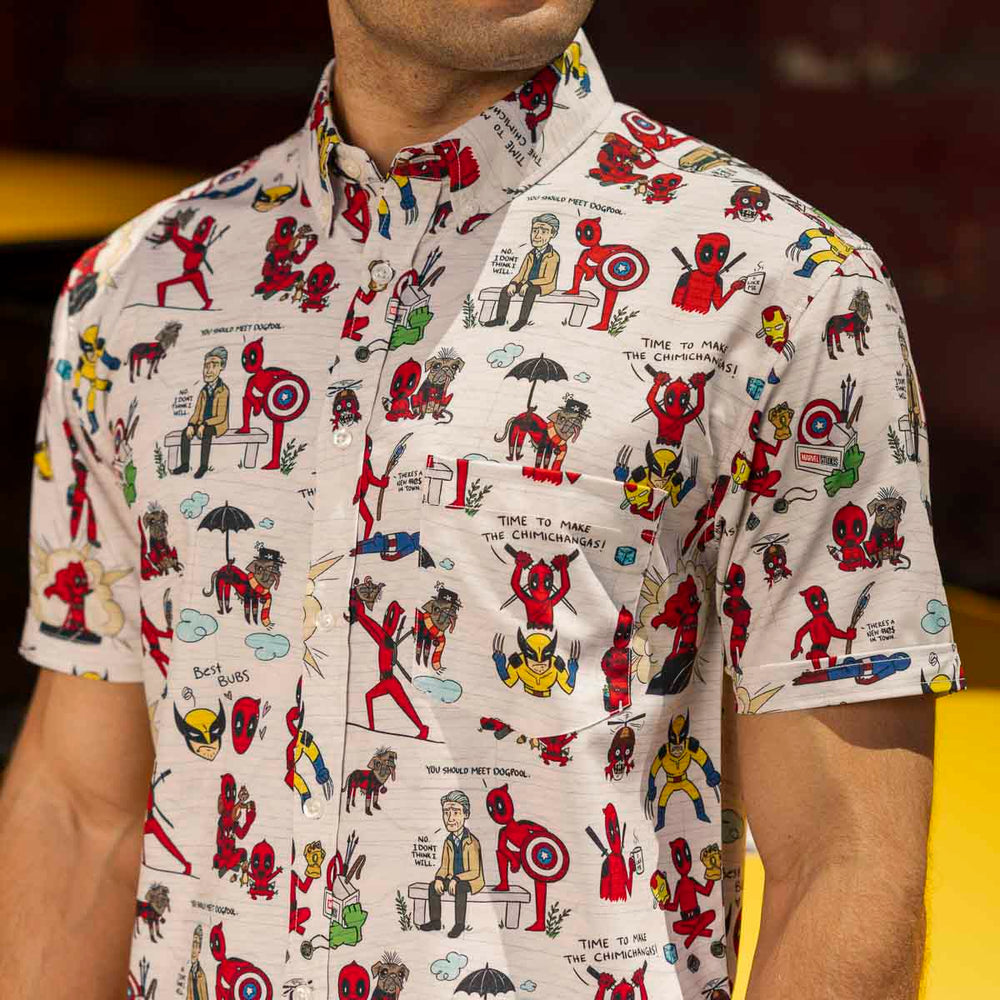 Deadpool & Wolverine "Wade's World" – KUNUFLEX Short Sleeve Shirt - Image 2