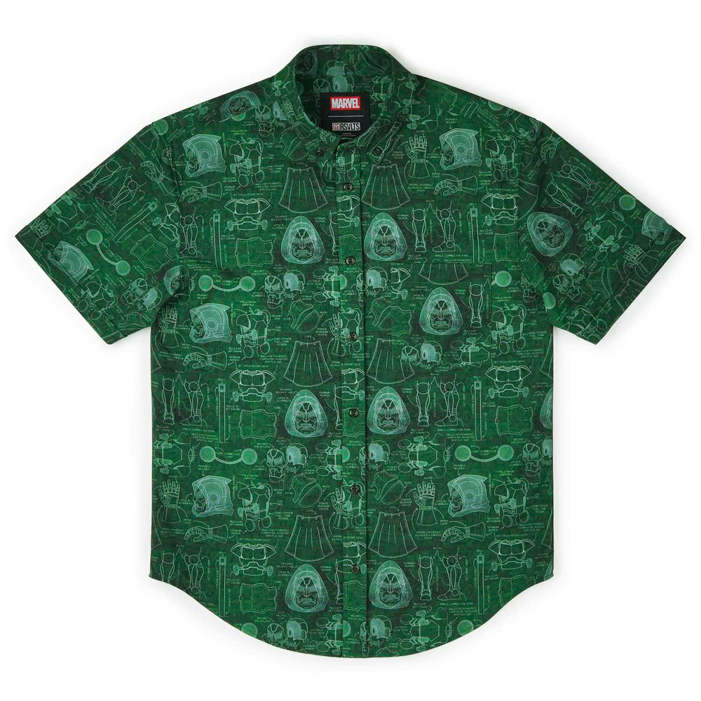 Doctor Doom "Doom-prints" – KUNUFLEX Short Sleeve Shirt - Image 5