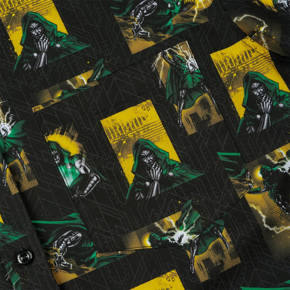 Doctor Doom "Shock Doc" – KUNUFLEX Short Sleeve Shirt - Image 3