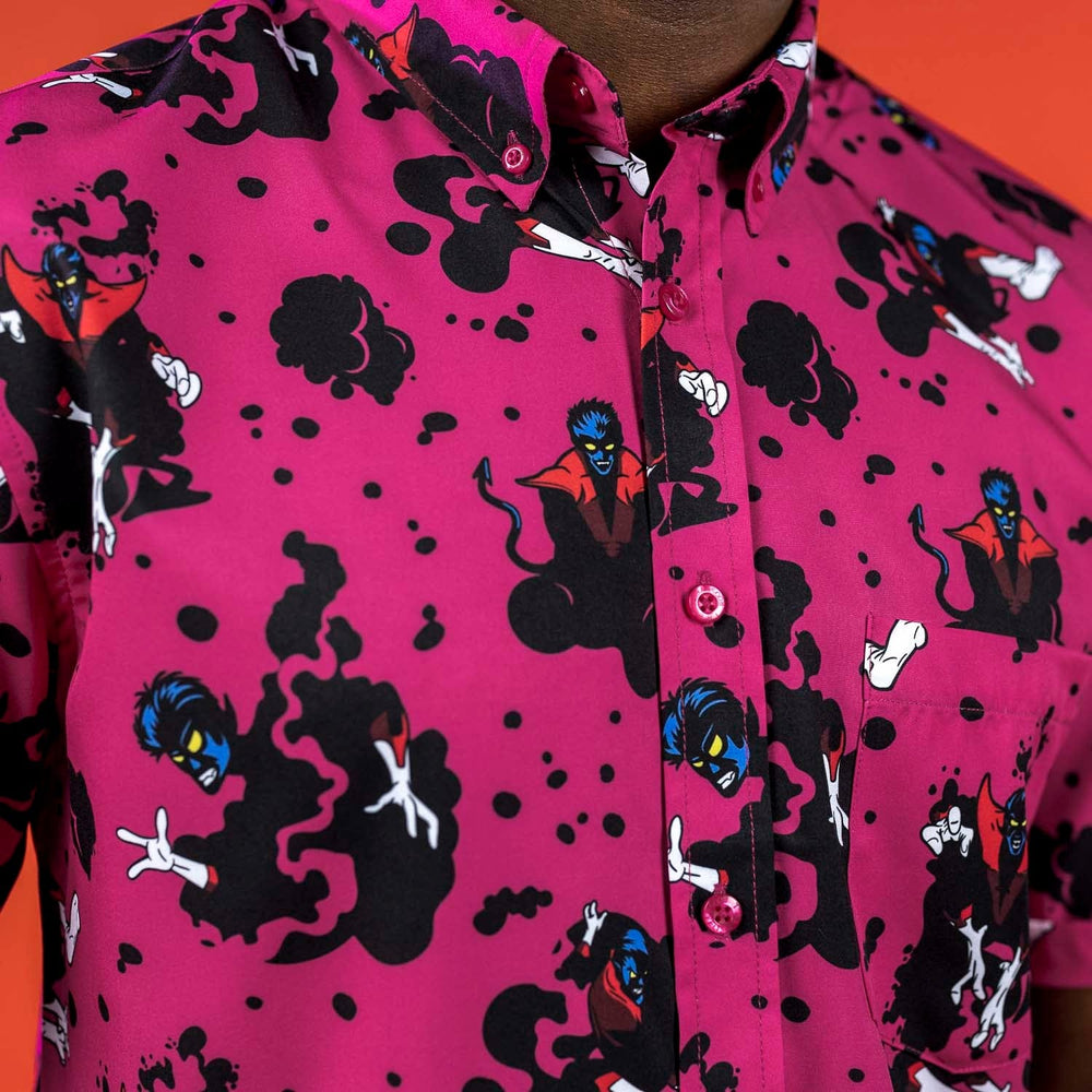 X-Men “BAMF!” – KUNUFLEX Short Sleeve Shirt - Image 8