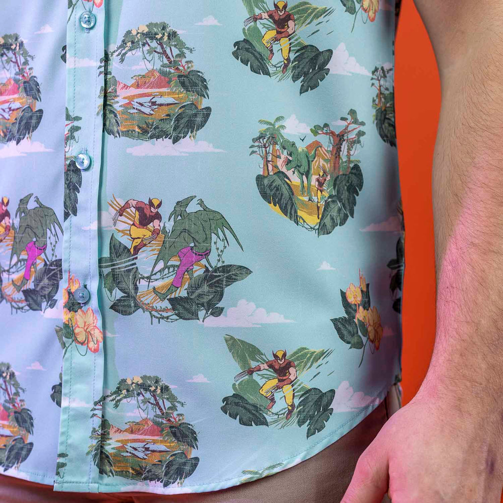 X-Men “Savage Land” – KUNUFLEX Short Sleeve Shirt - Image 7